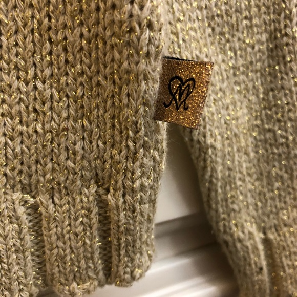 Mexx girls youth gold sweater - Picture 5 of 9